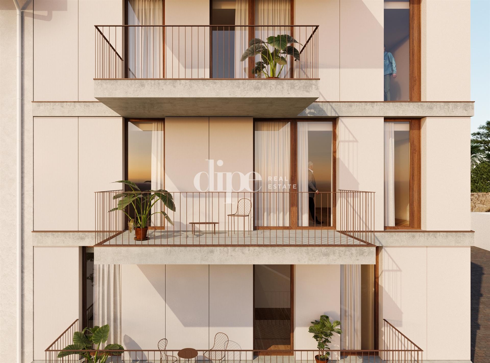 Apartamento T4 Duplex Recuado em fase final construção no centro da cidade do Porto
