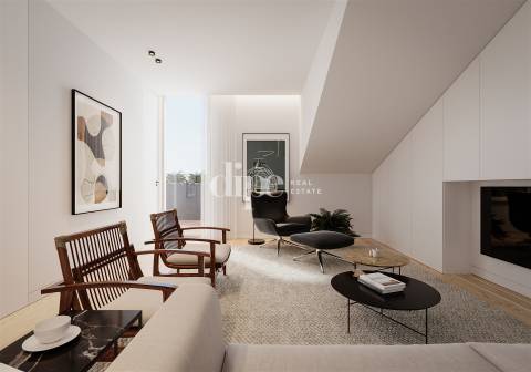Apartamento T4 Duplex Recuado em fase final construção no centro da cidade do Porto