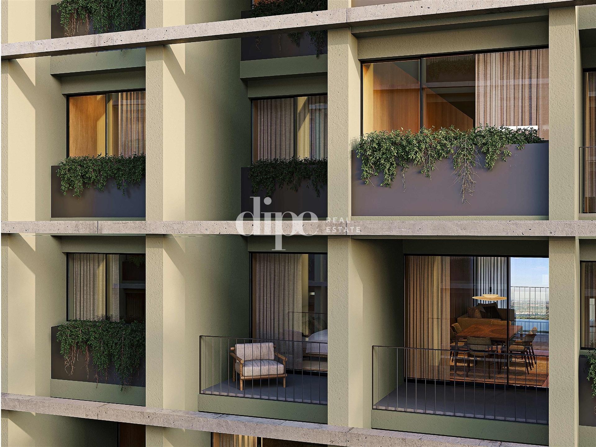 Apartamento T2 novo inserido no condomínio privado em Guimarães
