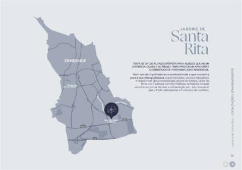 T3 Novo nos Jardins de Santa Rita em Ermesinde!