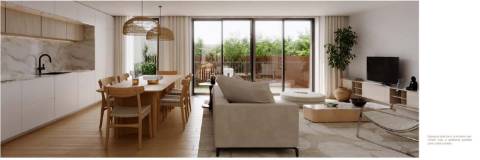 T2 Novo no Empreendimento Boss Gardens em Paranhos, Porto, com Jardim e Terraço!