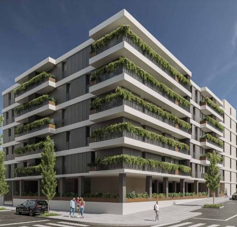 T2 Novo no empreendimento OPORTO PLAZA na zona do Jardim da Arca D´Água no Porto!