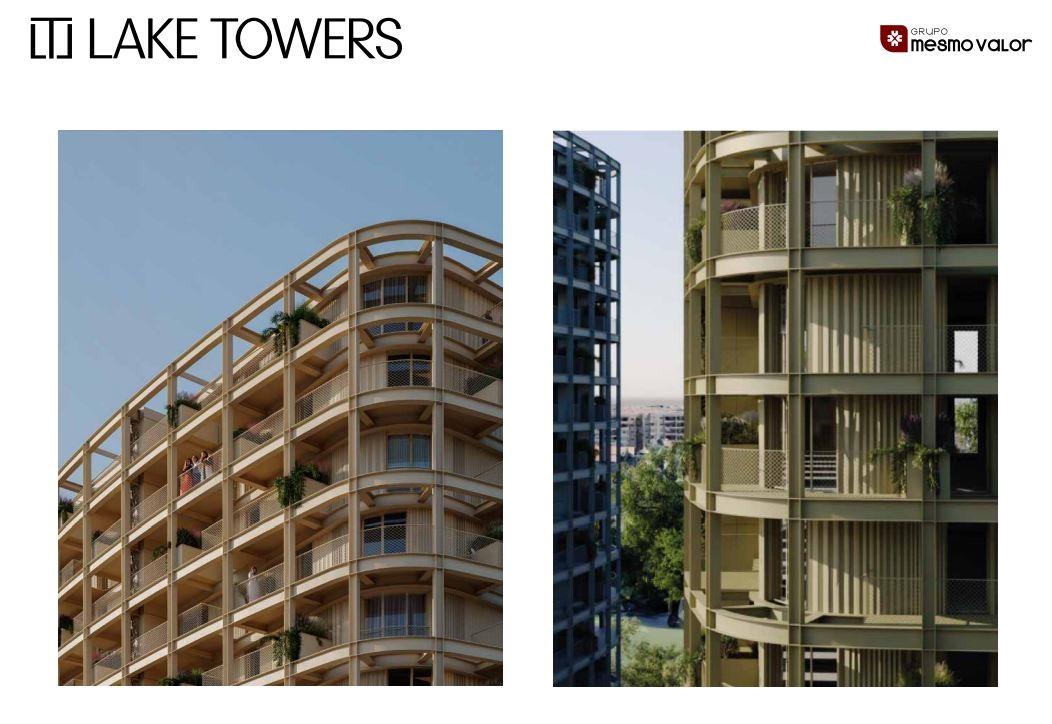 T3 SMART Novo, com Terraço, no Empreendimento Lake Towers, na Arca D´Água, no Porto!