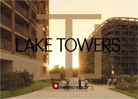 T3 SMART Novo, com Terraço, no Empreendimento Lake Towers, na Arca D´Água, no Porto!