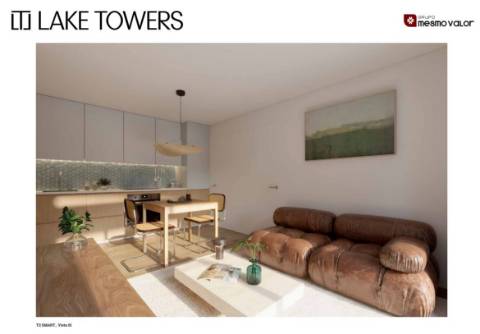 T3 SMART Novo, com Terraço, no Empreendimento Lake Towers, na Arca D´Água, no Porto!