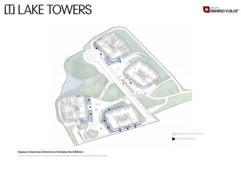 T3 Novo, com Terraço, no Empreendimento Lake Towers, na Arca D´Água, no Porto!
