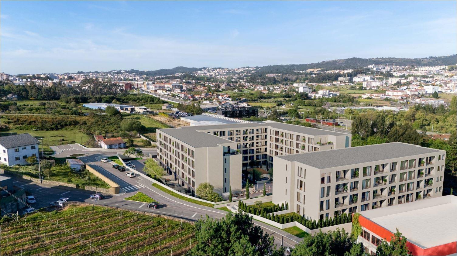T0 num Empreendimento Novo, em Fânzeres Gondomar, com Varanda!