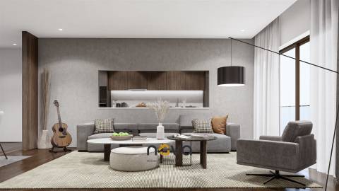 Apartamento T2 NOVO em Azurara, Vila do Conde NOVA Imobiliária