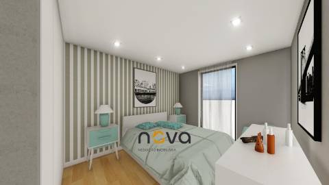 Apartamento T1+1 NOVO em Valença  NOVA Imobiliária