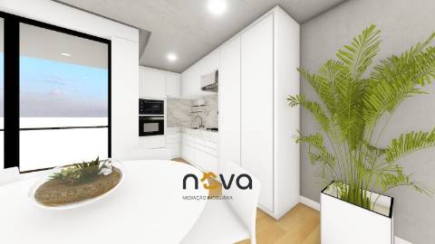 Apartamento T1+1 NOVO em Valença  NOVA Imobiliária