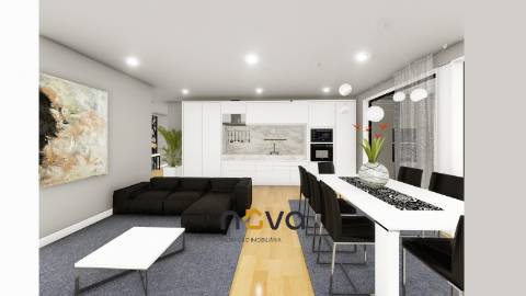Apartamento T1+1 NOVO em Valença  NOVA Imobiliária