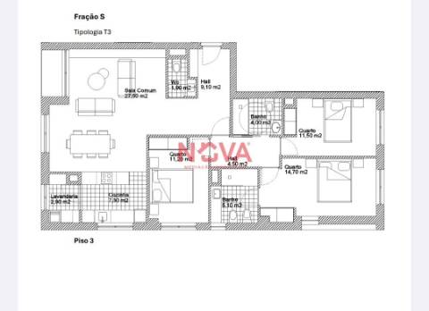 Apartamento T3 Venda em Ermesinde,Valongo