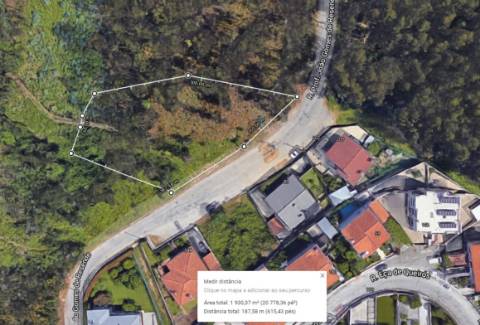 Terreno para construção - Nogueira do Cravo
