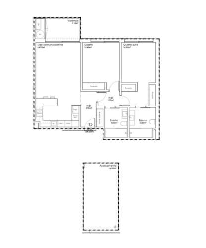 Apartamento T2  em São João da Madeira