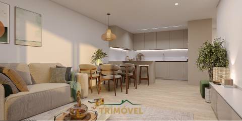 Apartamento T1 NOVO em São João da Madeira