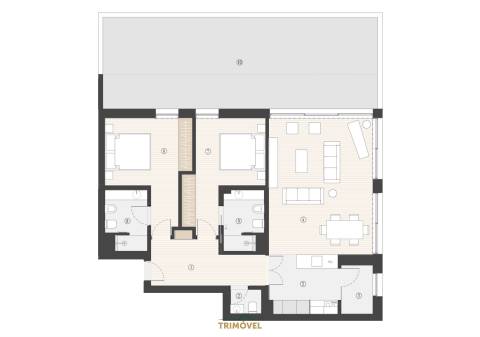 Apartamento T2 Venda em Canidelo,Vila Nova de Gaia