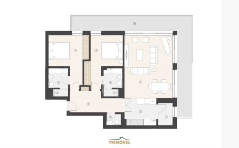 Apartamento T2 Venda em Canidelo,Vila Nova de Gaia