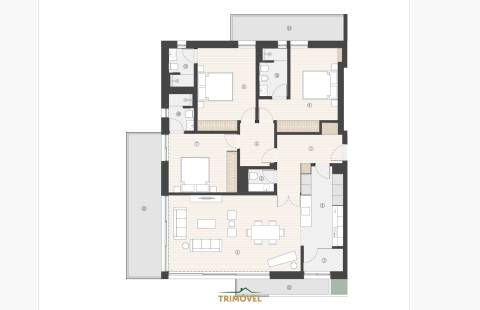 Apartamento T3 Venda em Canidelo,Vila Nova de Gaia