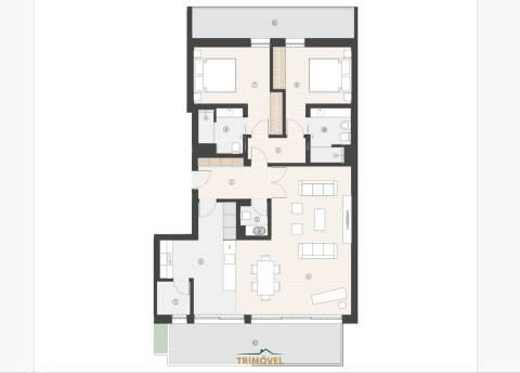 Apartamento T2 Venda em Canidelo,Vila Nova de Gaia