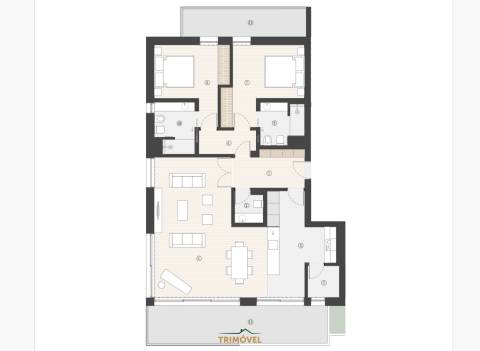 Apartamento T2 Venda em Canidelo,Vila Nova de Gaia
