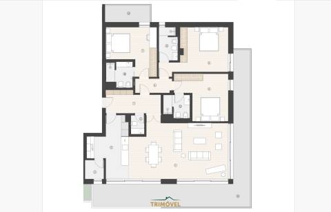 Apartamento T3 Venda em Canidelo,Vila Nova de Gaia