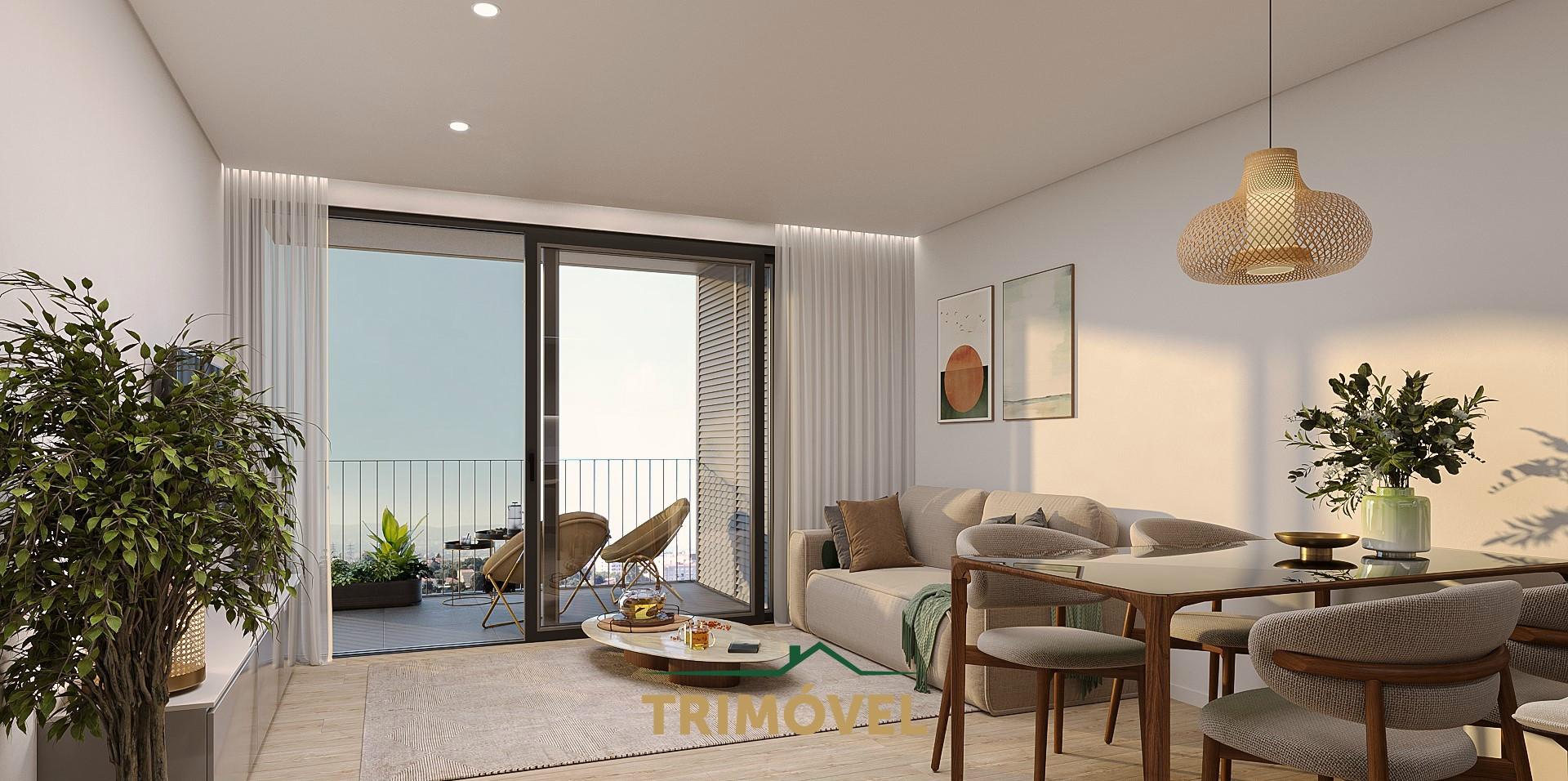 Apartamento T1 novo em São João da Madeira