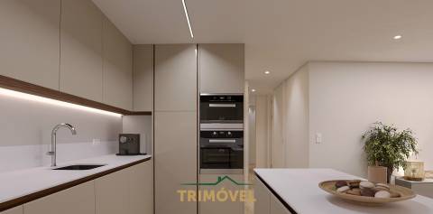 Apartamento T1 novo em São João da Madeira