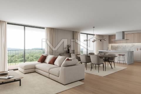 Apartamento T3 c/ piscina - Centro de Paços