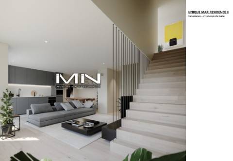 Apartamento T3 duplex Novo - 2 lugares de garagem - Ultima fração disponível.