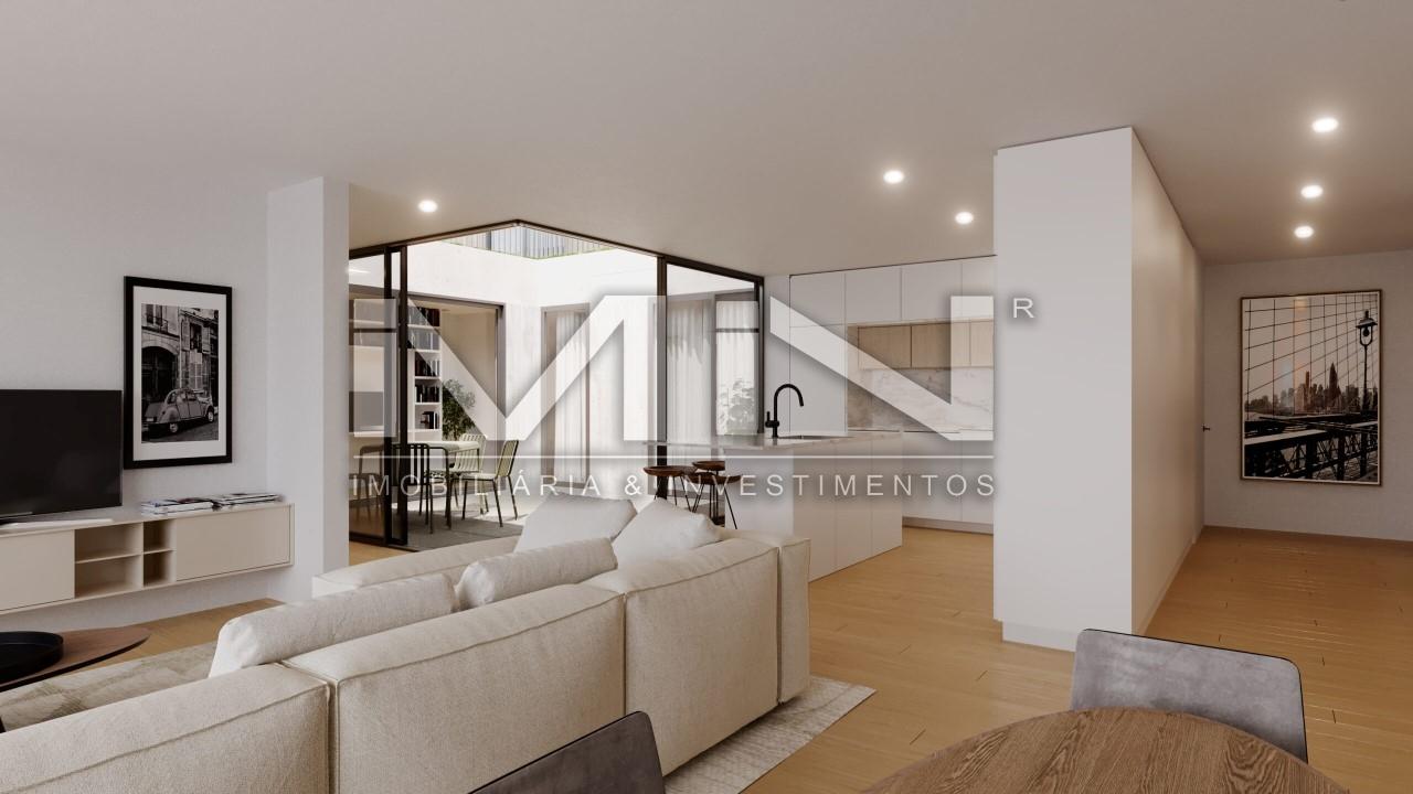 Viver o Campo na Cidade: Exclusivo T3 em Paranhos com Jardim Privativo e Design Moderno