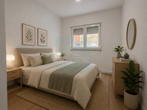 Excelente apartamento T2 - Totalmente remodelado