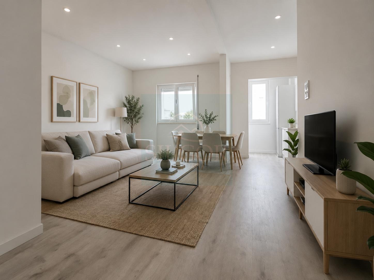 Excelente apartamento T2 - Totalmente remodelado