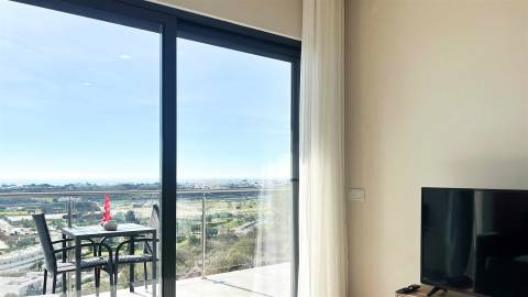 Moderno Apartamento de 1 Quarto com Vista Mar em Condomínio Exclusivo em Albufeira