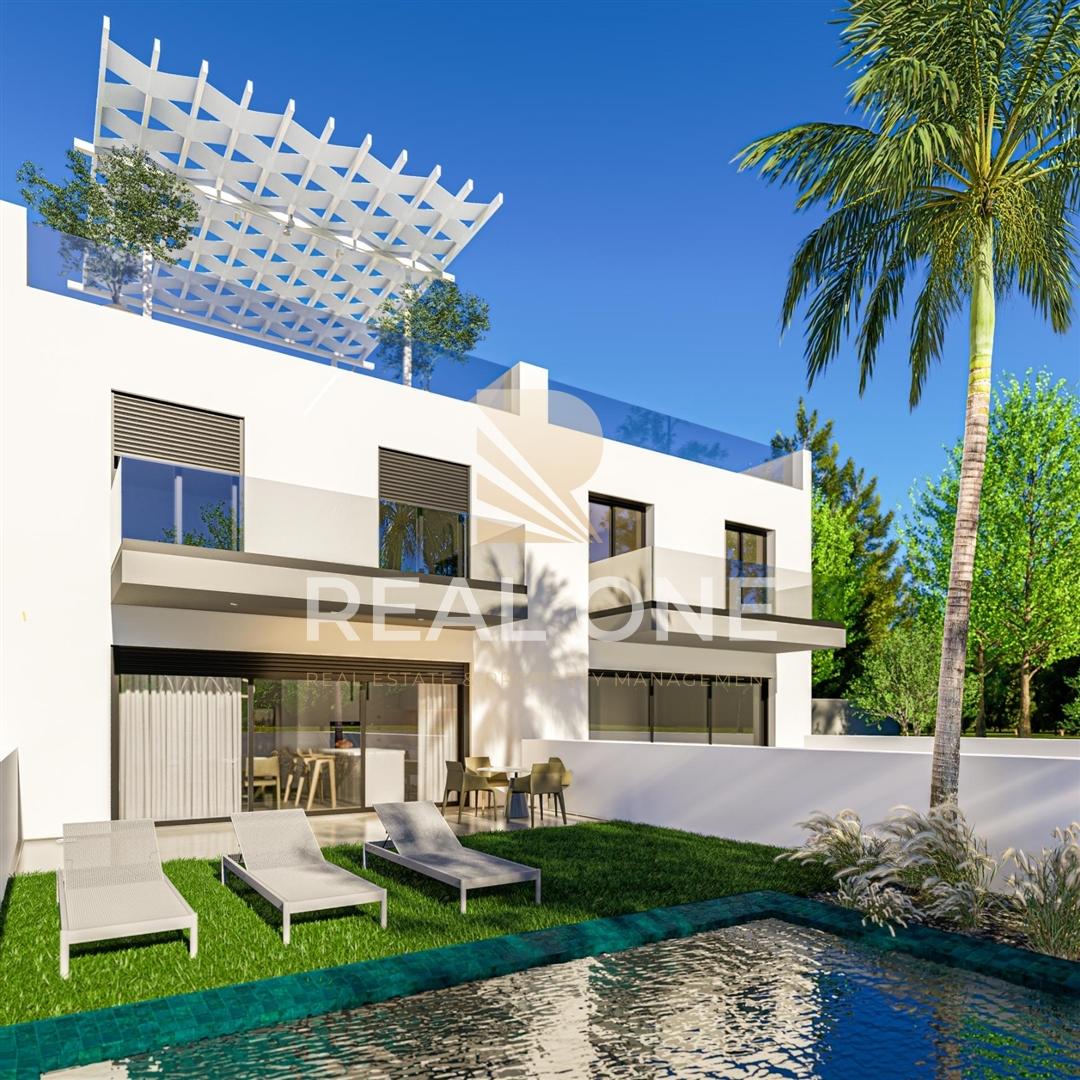 Moradia T4 com piscina privada em Empreendimento Novo de Luxo, Montenegro