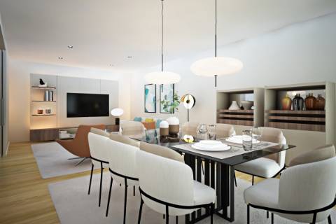 Apartamento T3 último piso no centro da cidade