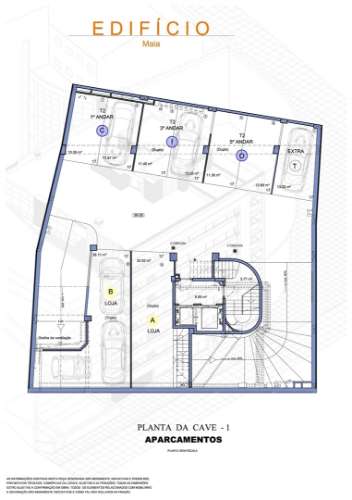 Apartamento T3 último piso no centro da cidade