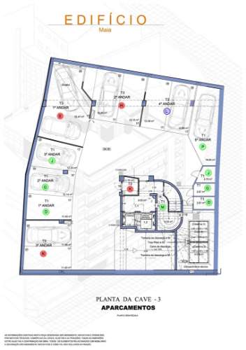 Apartamento T3 último piso no centro da cidade