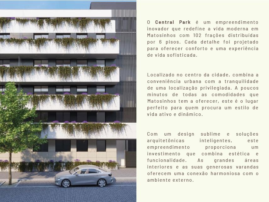 Matosinhos Sul T3 Terraço no último piso