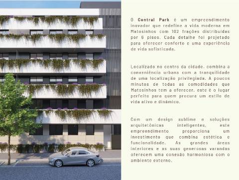 Matosinhos Sul T3 Terraço no último piso