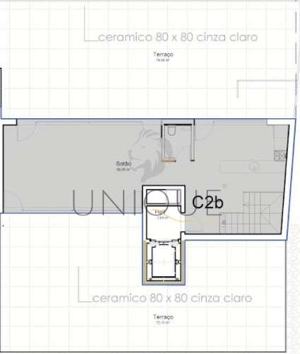 Apartamento T3 Duplex  em construção, Ílhavo
