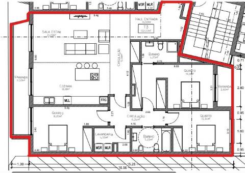 Apartamento T3 Moderno em Oliveira de Azeméis
