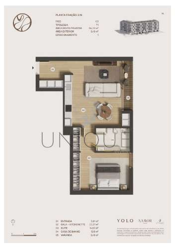 Apartamento T1 Venda em Glória e Vera Cruz,Aveiro