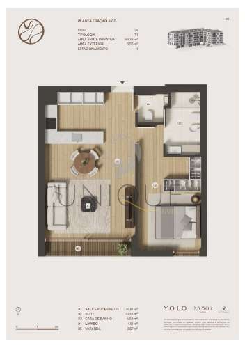 Apartamento T1 Venda em Glória e Vera Cruz,Aveiro