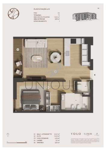 Apartamento T1 Venda em Glória e Vera Cruz,Aveiro