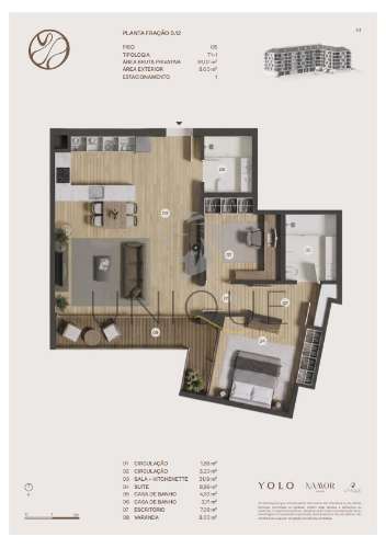 Apartamento T1+1 Venda em Glória e Vera Cruz,Aveiro