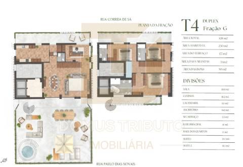 Apartamento T4 Duplex, de Luxo, Avenida da Boavista, Porto