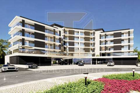 Apartamento T1 em Construção com Varanda e Lugar de Estacionamento | Pedrouços, Maia