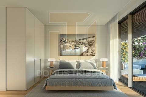 Apartamento T3 em Construção,  varanda lugar de garagem e arrumos,  à Marina de Vila Nova de Gaia