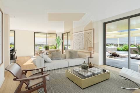 Apartamento T3 em Construção, lugar de garagem e arrumos, Junto à Marina de Vila Nova de Gaia