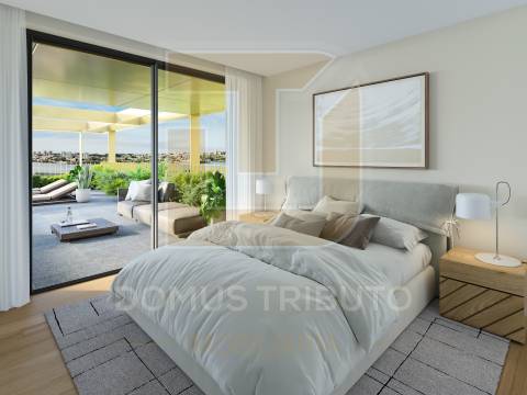 Apartamento T3 em Construção, lugar de garagem e arrumos, Junto à Marina de Vila Nova de Gaia